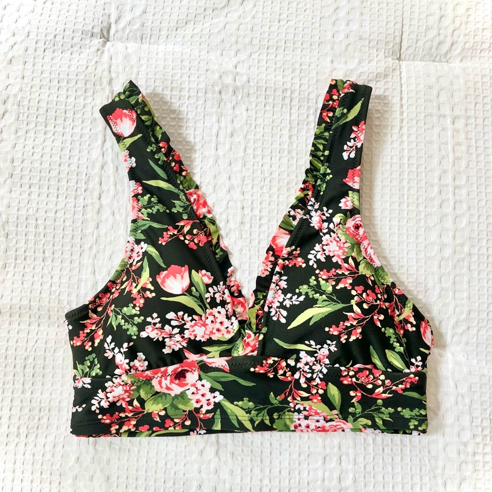 Massimo Floral Bikini Top